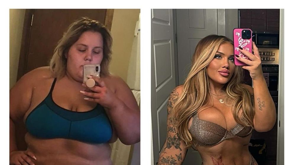 În urmă cu câțiva ani era obeză și cu inima frântă, acum e influencer de fitness. Ce a făcut tânăra pentru a-și transforma radical corpul