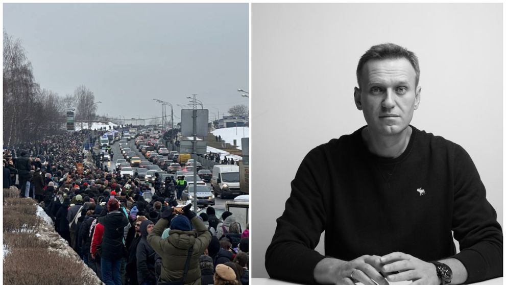 Alexei Navalnîi, condus pe ultimul drum de mii de oameni. Imaginea cu sicriul deschis în biserică i-a cutremurat pe cei prezenți