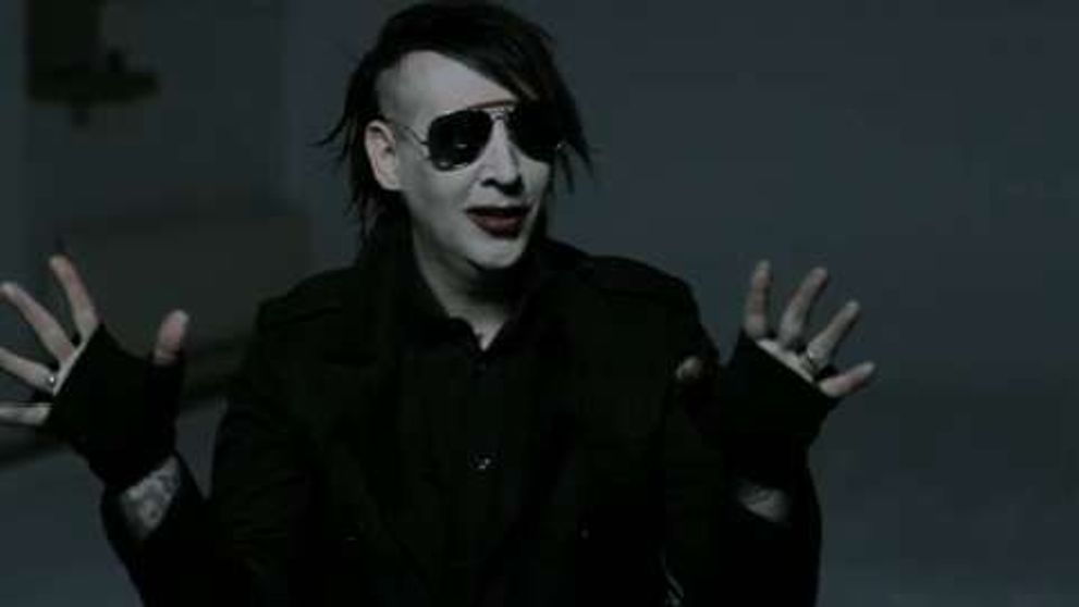 Marilyn Manson, cum rar il vezi. <span style=