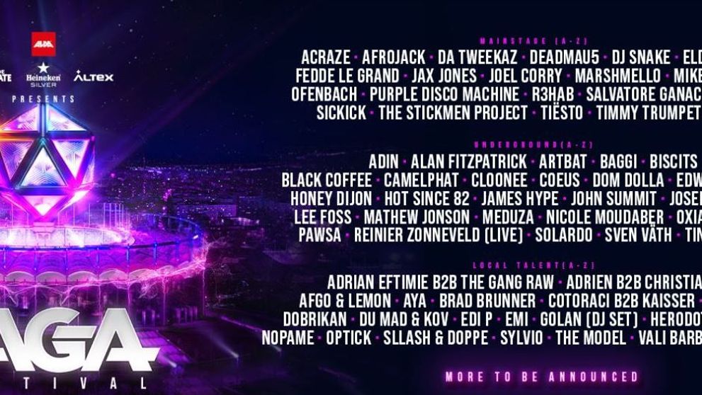 SAGA Festival anunță line-up-ul pentru fiecare zi de festival