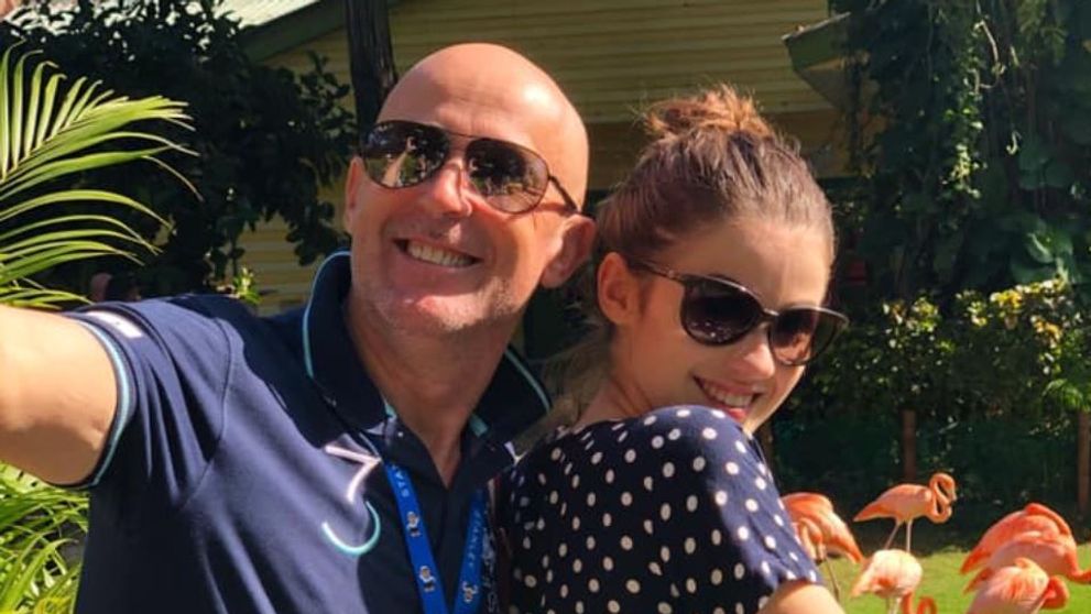 Mugur Mihăescu, vacanță în Grecia cu fiica lui. Ce mândru e de Ivona