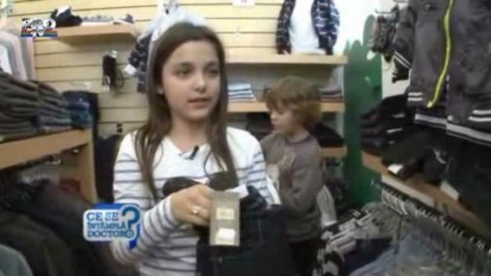 La 10 ani, Alexia, fetita Andreei Esca, e pasionata de moda! VIDEO