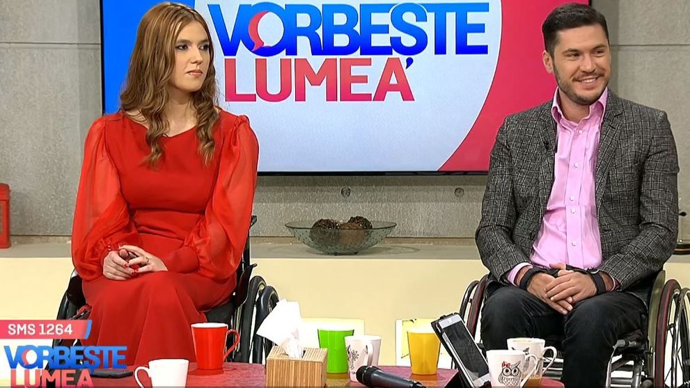 VIDEO Viața în scaunul cu rotile. Povestea emoționantă a Magdei Coman și a lui George Baltă
