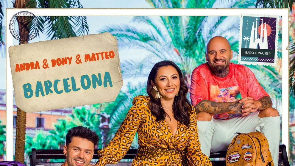 Andra, Dony şi Matteo își așteaptă fanii la poarta „online” și lansează „Barcelona”