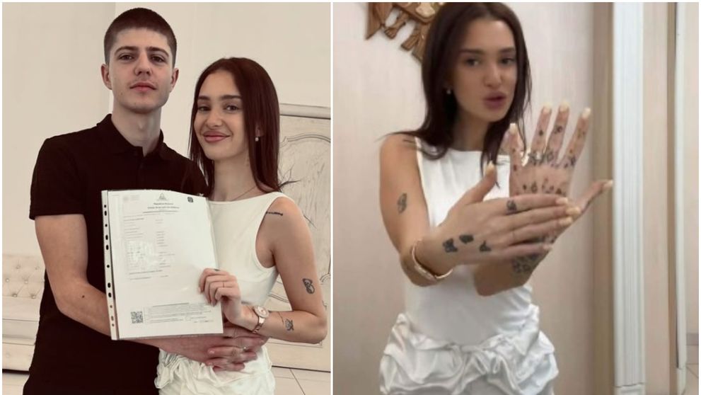 Olga Verbițchi s-a căsătorit! Primele imagini de la cununia civilă