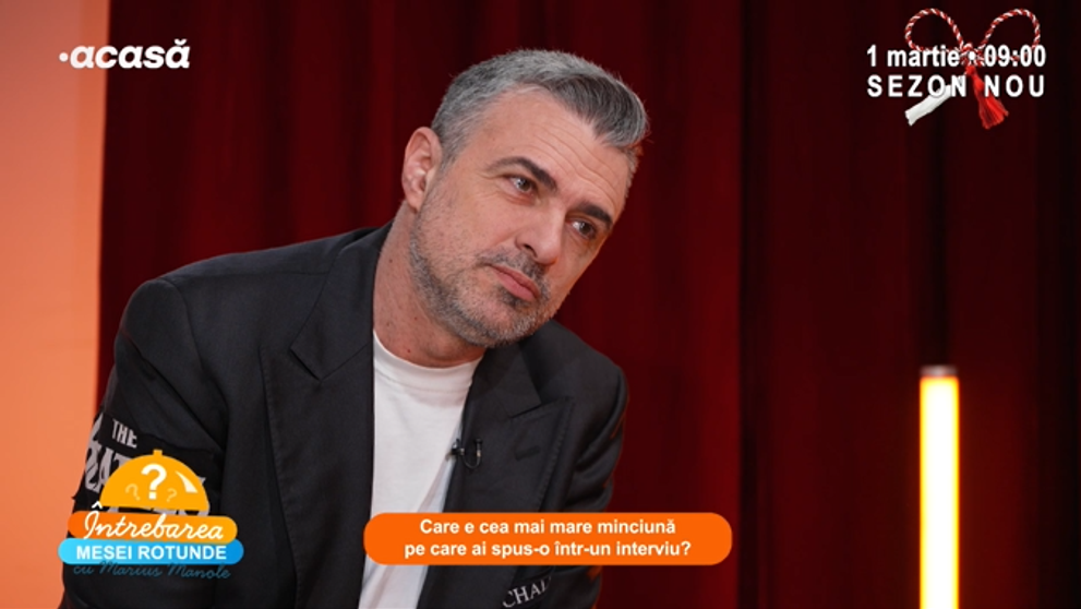 Cornel Ilie, la Întrebarea Mesei Rotunde: ”Mie nu-mi place muzica la petreceri. Nimeni nu se mai bucură de liniște”