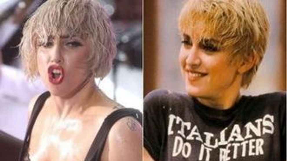 Lady Gaga copiaza look-ul Madonnei!