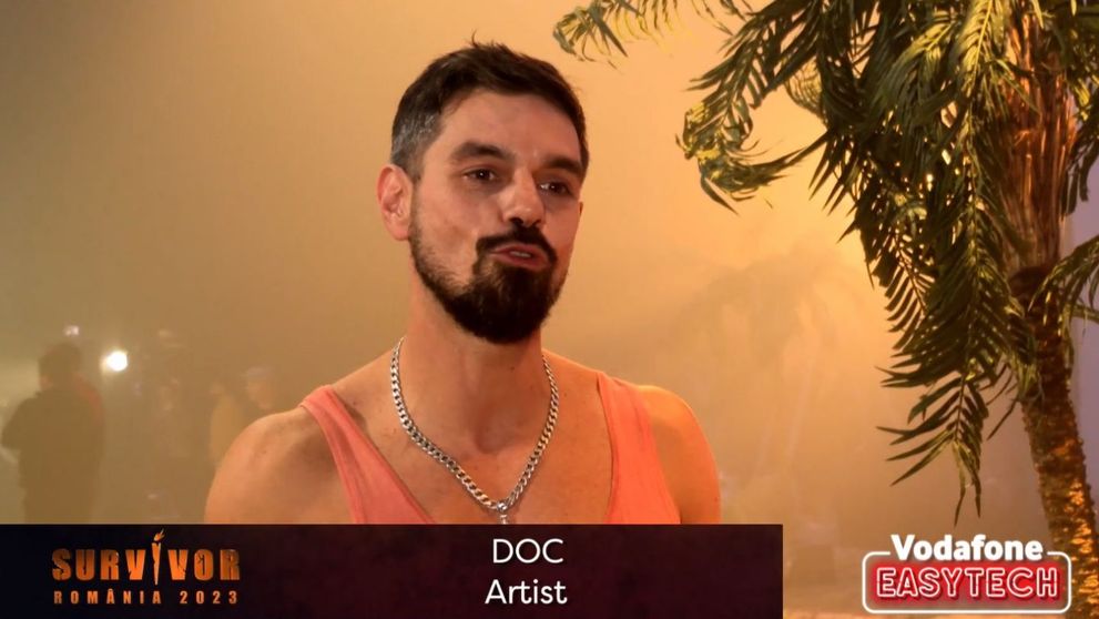DOC (Vlad Munteanu) participă la SURVIVOR România 2023, în echipa FAIMOȘILOR