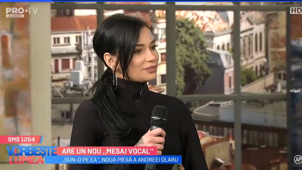 VIDEO Andreea Olaru are un nou 