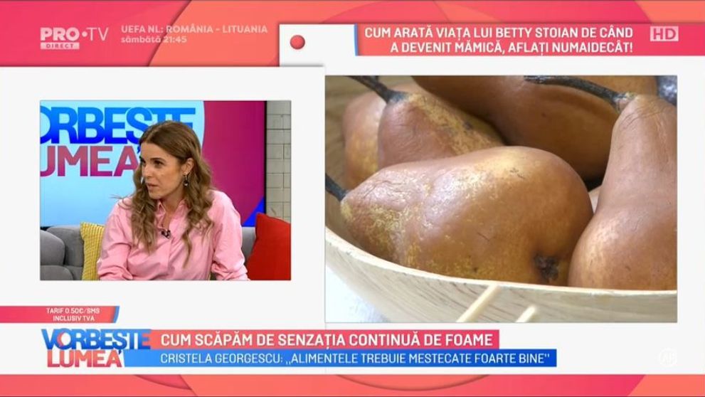 VIDEO Cum scăpăm de senzația continuă de foame