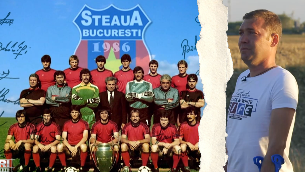 VIDEO Steaua 1986, moment emoționant pentru Florin Slabu