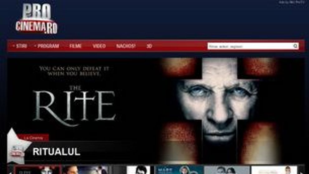 Noul www.procinema.ro e online! Iti place?