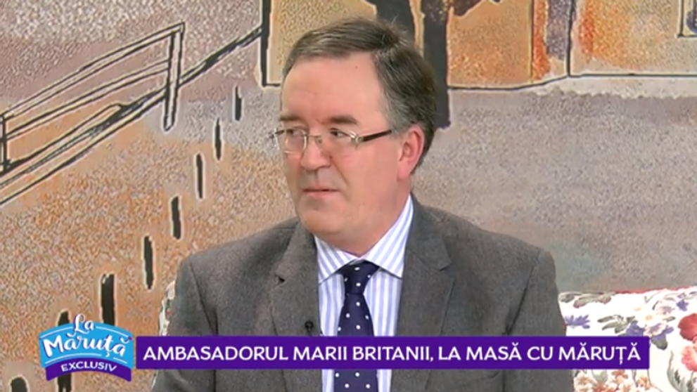 VIDEO Ospăț românesc pentru ambasadorul Marii Britanii