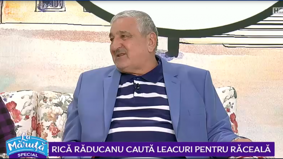 VIDEO Rică Răducanu caută leacuri pentru răceală