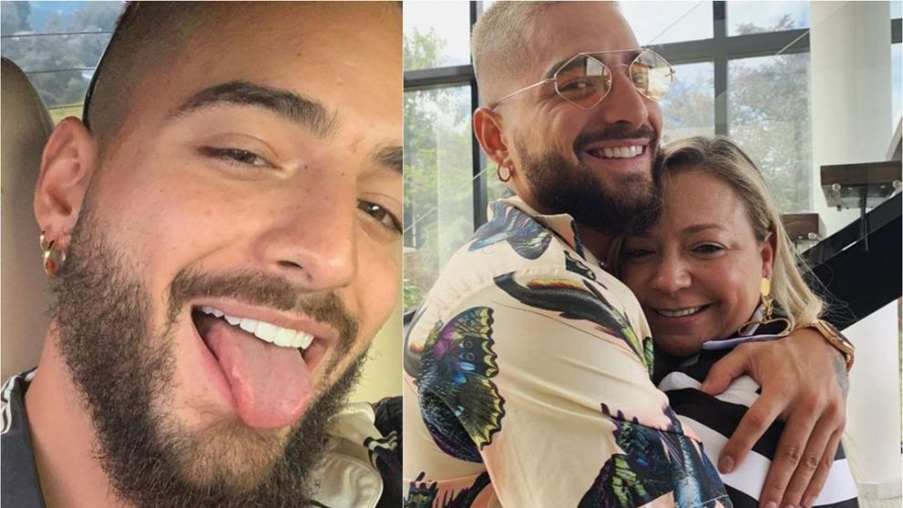 Maluma a șocat internetul cu o fotografie. Artistul și-a sărutat mama pe gură