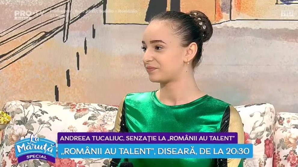 VIDEO Andreea Tucaliuc, senzație la 