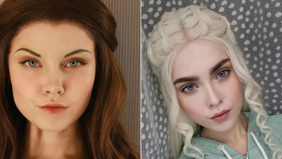 Se poate transforma in orice personaj! Adolescenta care a cucerit internetul cu talentul ei