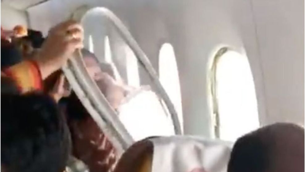 Dupa accidentul aviatic de saptamana trecuta, o alta filmare inspaimantatoare a devenit virala pe internet