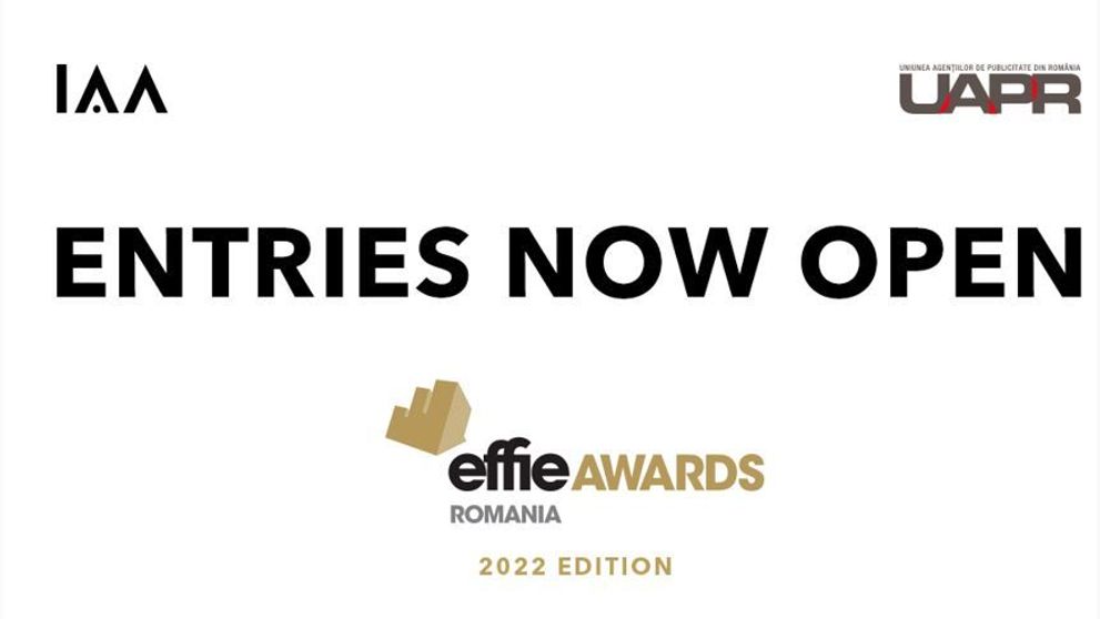Start Call for Entries Romanian Effie Awards 2022. Înscrierile se fac online, până pe 13 aprilie