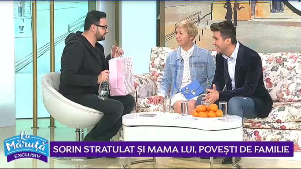VIDEO Sorin Stratulat și mama lui, povești de familie