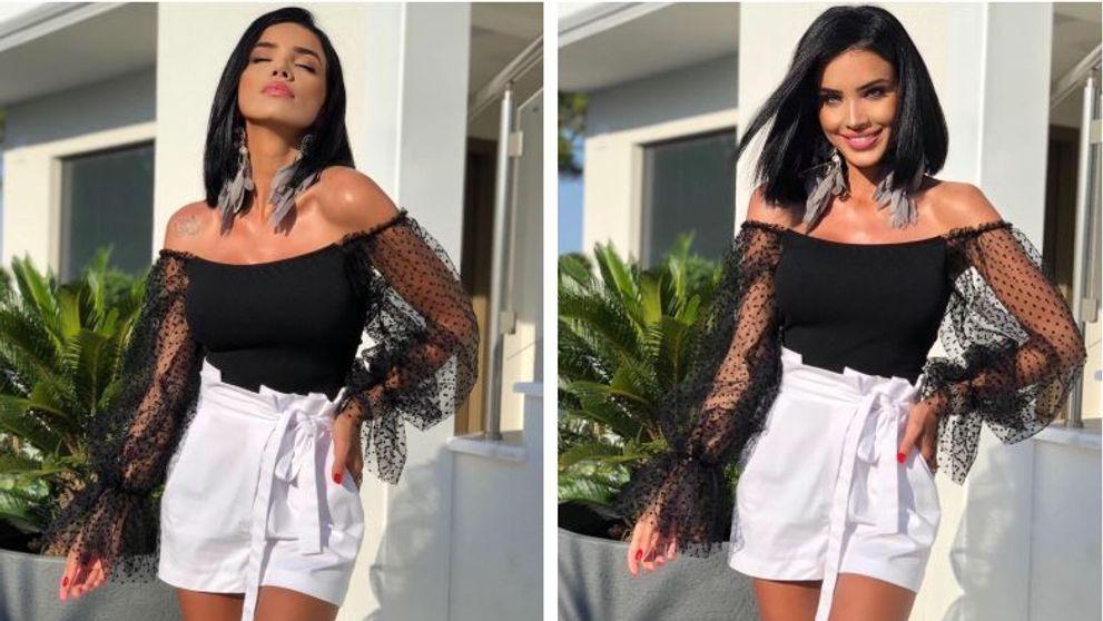 Adelina Pestritu arată perfect în costum de baie! Vezi cum s-a fotografiat în paradisul grecesc