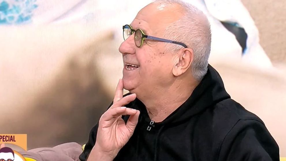George Mihăiță a intrat în rolul lui Tătuțu, în emisiunea La Măruță. Prezentatorul i-a pupat mâna după o replică tăioasă