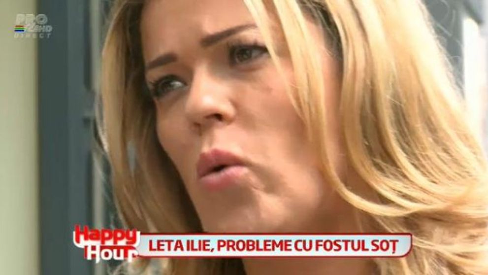 Leta Ilie, probleme cu fostul sot: 