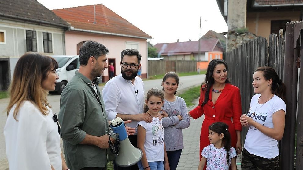 VIDEO Dragoș Bucur a provocat-o, ea a răspuns. Ce-și dorește o mamă pentru copiii ei, la Visuri la cheie