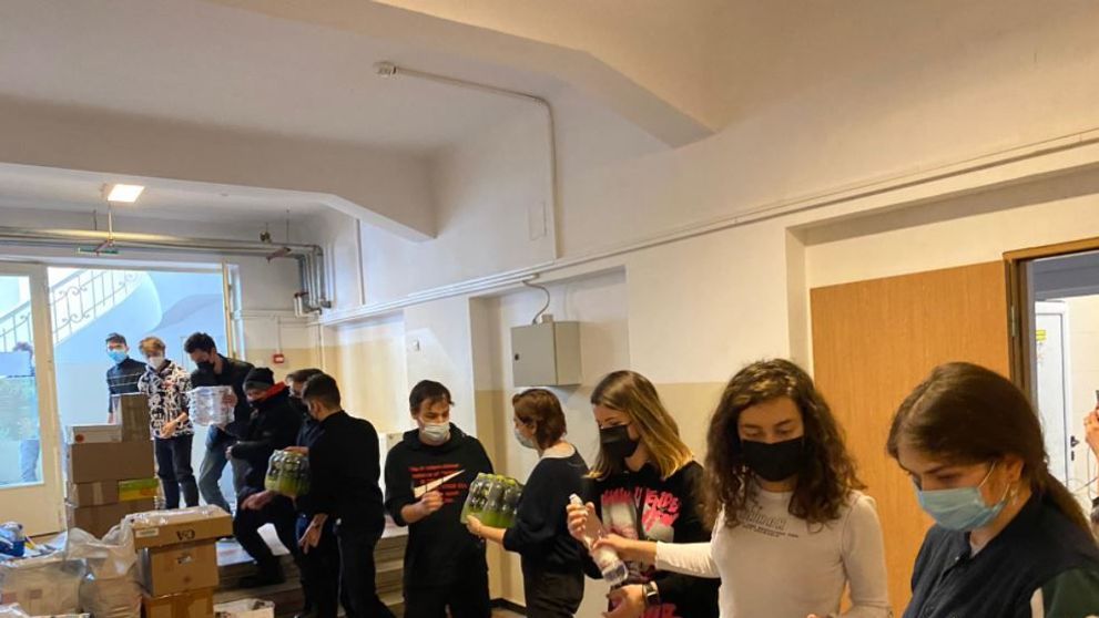 Voluntariat pentru Ucraina la Colegiul Național “Spiru Haret”