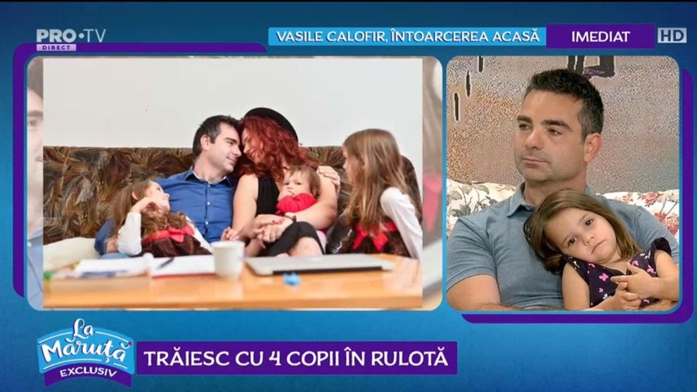 VIDEO Povestea familiei care trăiește în rulotă