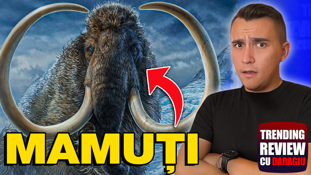 Mamuții, readuși la viață în curând. Cele mai trăsnite idei ale cercetătorilor - Trending Review cu Daragiu - episodul 86 