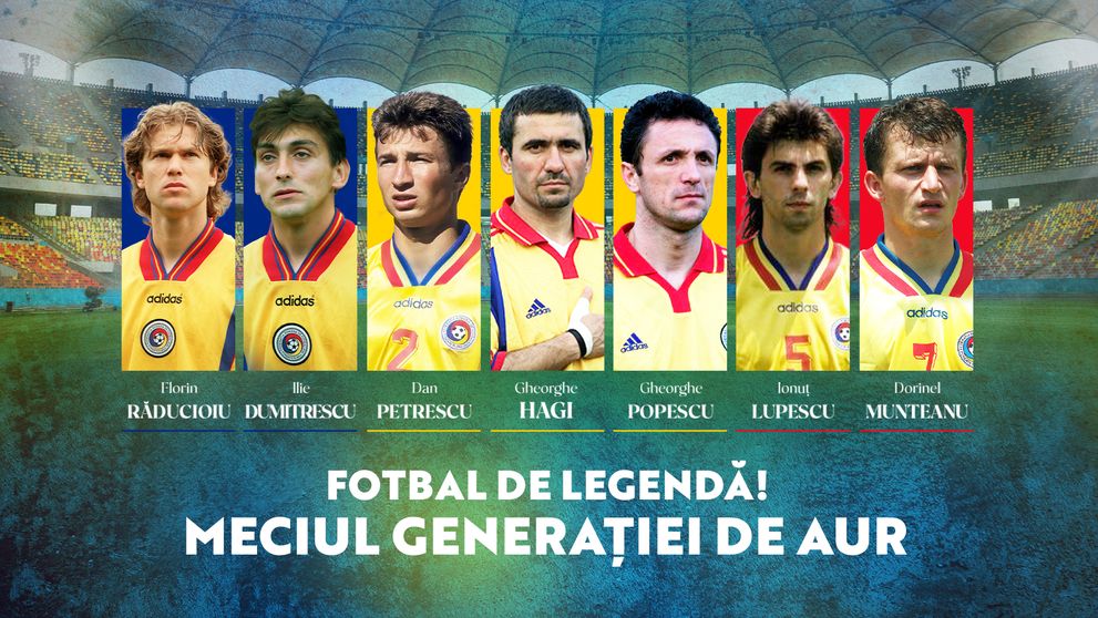 Spectacol de neuitat în meciul de adio al Generației de Aur! Victoria în fața World Stars, savurată de aproape 1.7 milioane români!