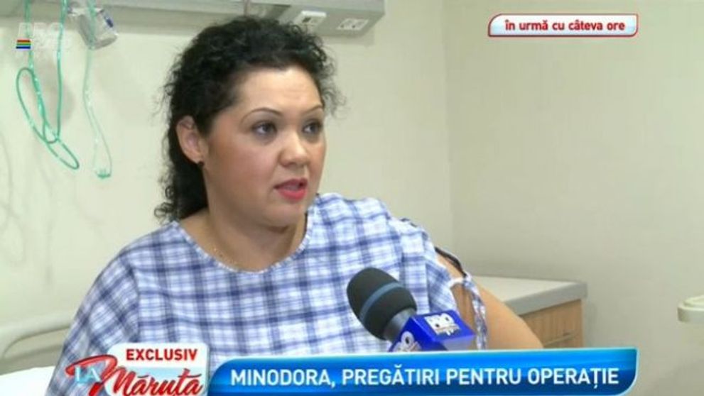 Minodora a ajuns pe mana chirurgului plastician. A suferit complicatii in timpul operatiei