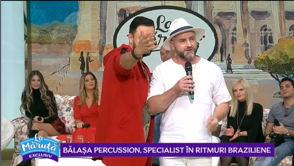 VIDEO Artistul plastic, Balsa Percussion, specialist in ritmuri braziliene