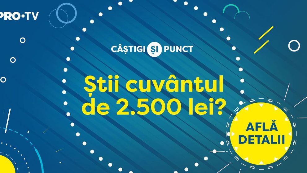 Cu PRO TV castigi si punct!