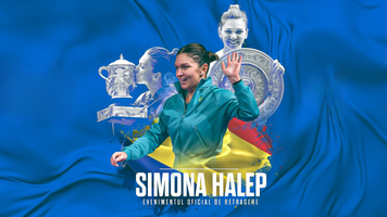 Poster Evenimentul de retragere al Simonei Halep